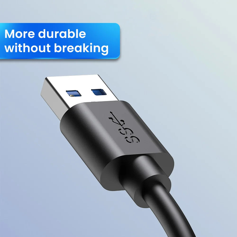 Elough 4 Ports USB HUB 3.0 High Speed Multi USB 3.0 Splitter Type c USB 2.0