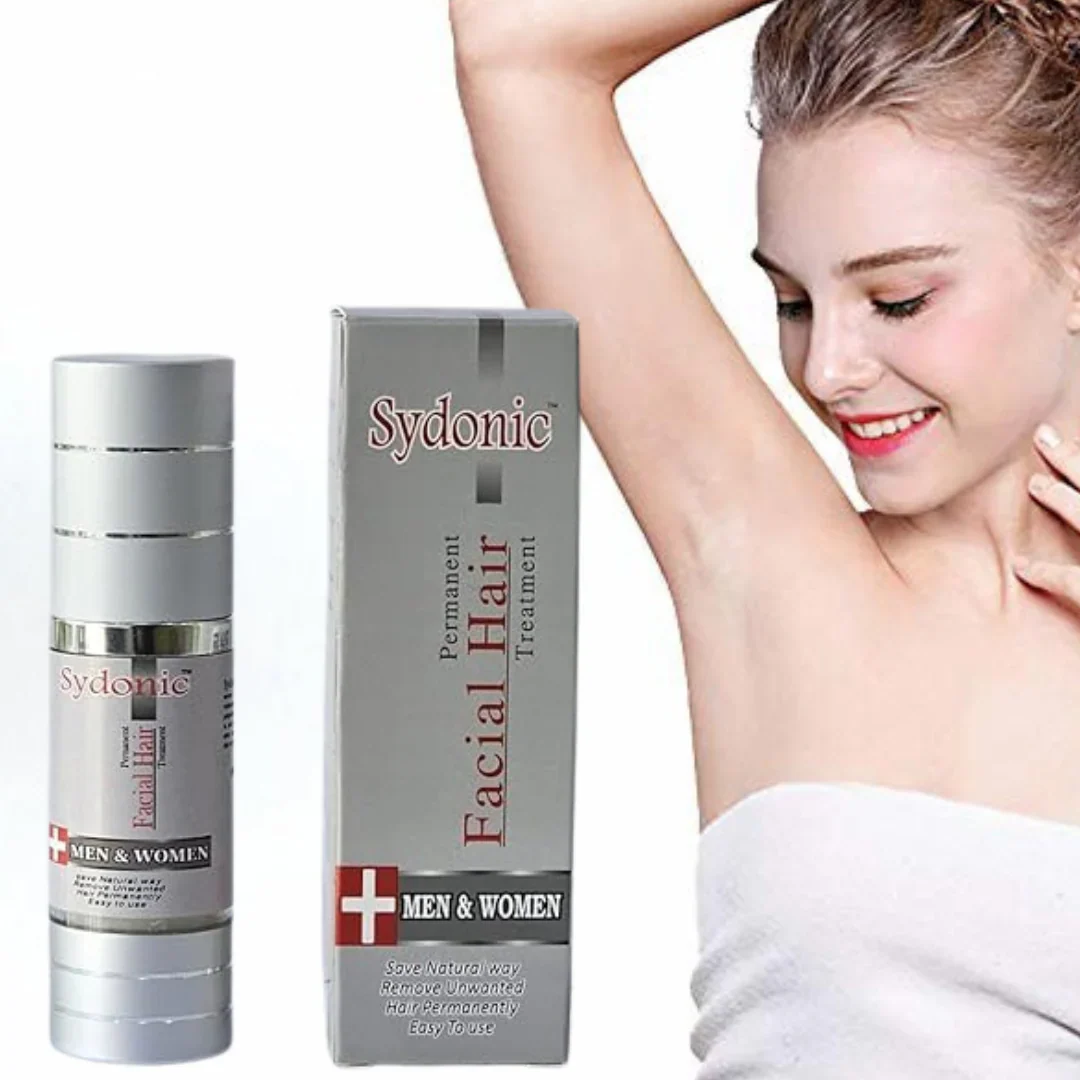 Sydonic Permanent Facial Hair Treatment – 30ml for Men & Women