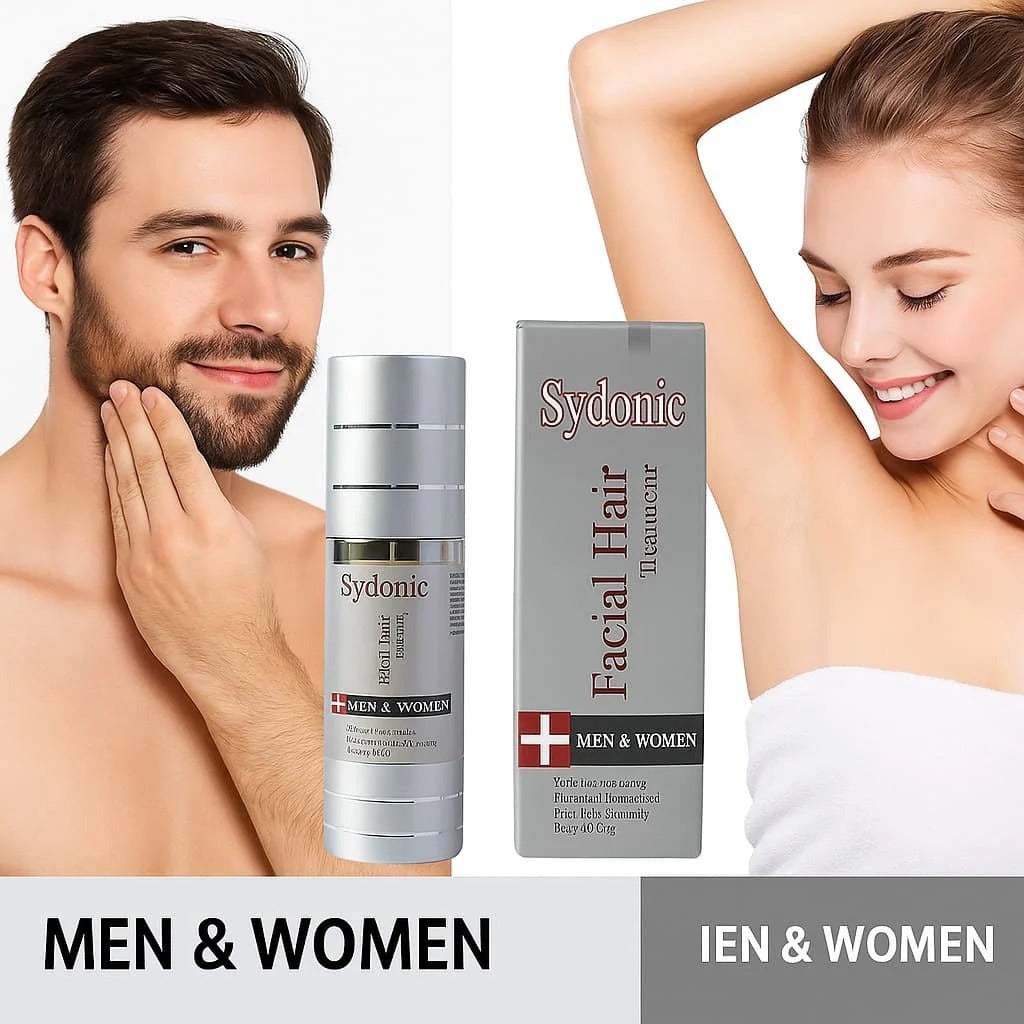 Sydonic Permanent Facial Hair Treatment – 30ml for Men & Women