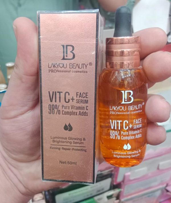 Lakyou Beauty Vitamin C Face Serum – 98% Pure Vitamin C Complex