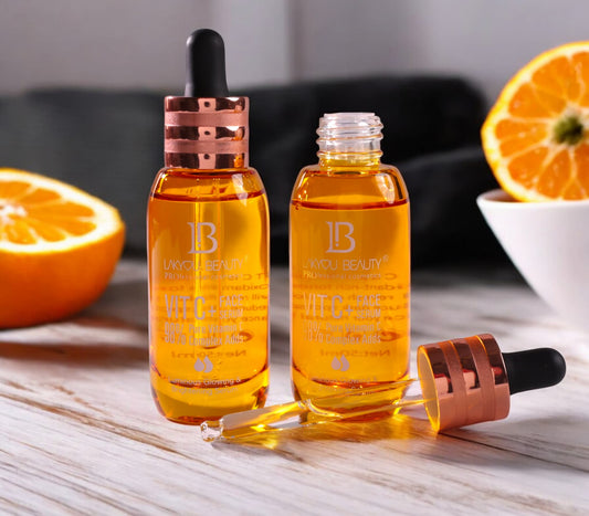 Lakyou Beauty Vitamin C Face Serum – 98% Pure Vitamin C Complex